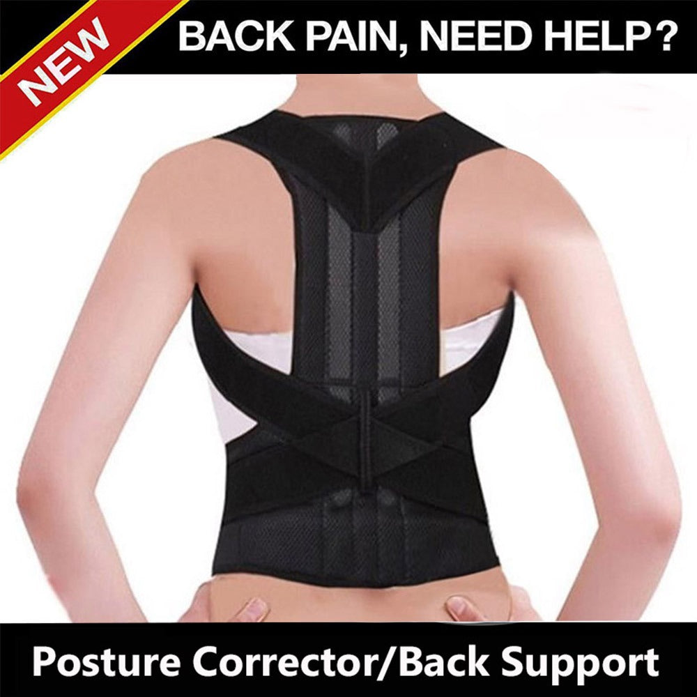 Adjustable Back Posture Corrector for Men & Women –