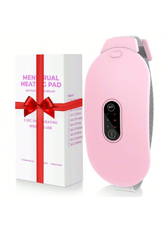 Electric Heating Pad For Period Cramps |Menstrual Period Heating Pad for Cramps Massage|