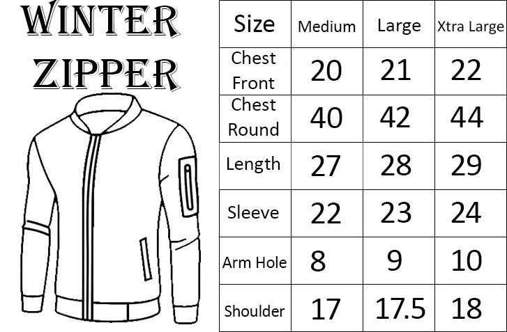 Premium Men’s Zipper Jacket – French Fleece Fabric | Smart, Comfortable & Easy Wash Winter Wear