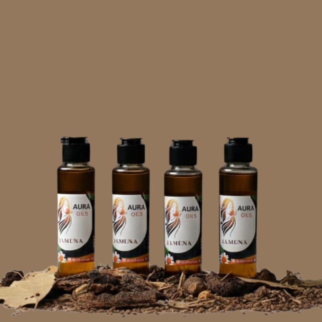 Jamuna Aura Herbal Hair Growth Oil – 100% Natural Hair Regrowth & Nourishing Formula